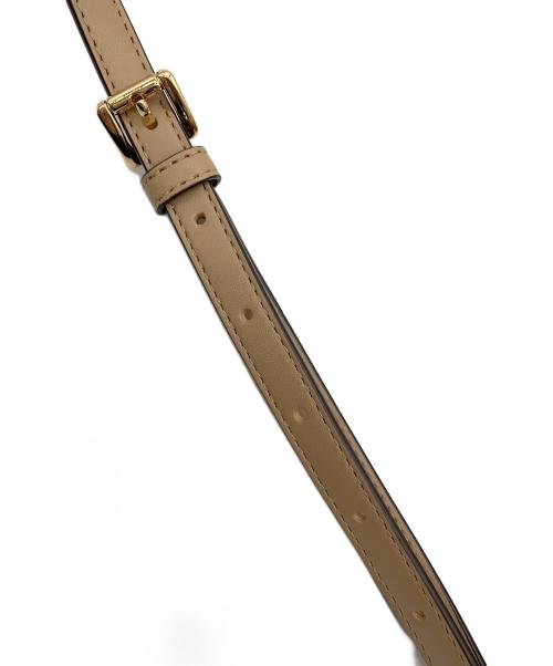 MICHAEL KORS（マイケル・コース）MICHAEL KORS (マイケル・コース) サドルクロスボディスモール ホワイトの古着・服飾アイテム