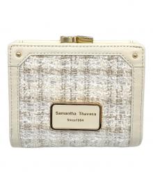 Samantha Thavasa（サマンサタバサ）の古着「2つ折り財布」｜ホワイト