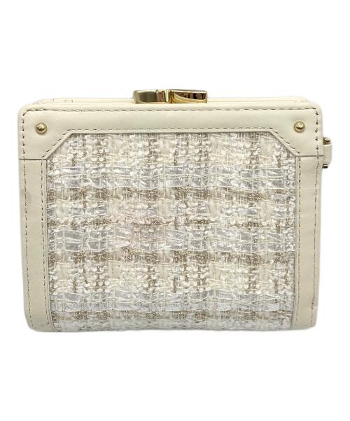 Samantha Thavasa（サマンサタバサ）Samantha Thavasa (サマンサタバサ) 2つ折り財布 ホワイトの古着・服飾アイテム