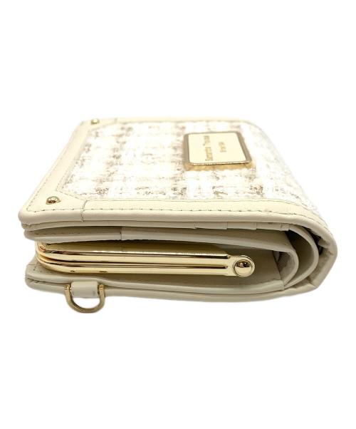 Samantha Thavasa（サマンサタバサ）Samantha Thavasa (サマンサタバサ) 2つ折り財布 ホワイトの古着・服飾アイテム