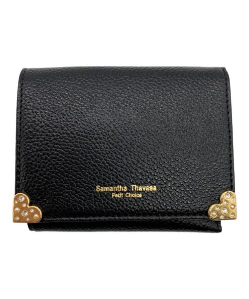 Samantha Thavasa PETIT CHOICE（サマンサタバサプチチョイス）Samantha Thavasa PETIT CHOICE (サマンサタバサプチチョイス) 3つ折り財布 ブラックの古着・服飾アイテム