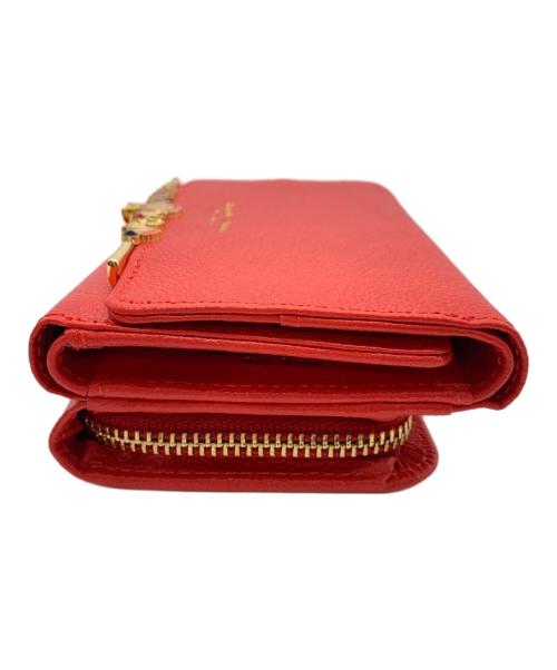 Samantha Thavasa PETIT CHOICE（サマンサタバサプチチョイス）Samantha Thavasa PETIT CHOICE (サマンサタバサプチチョイス) 3つ折り財布 レッドの古着・服飾アイテム