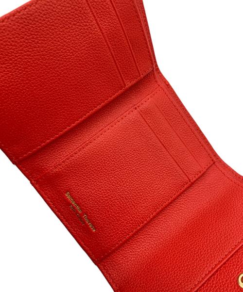 Samantha Thavasa PETIT CHOICE（サマンサタバサプチチョイス）Samantha Thavasa PETIT CHOICE (サマンサタバサプチチョイス) 3つ折り財布 レッドの古着・服飾アイテム