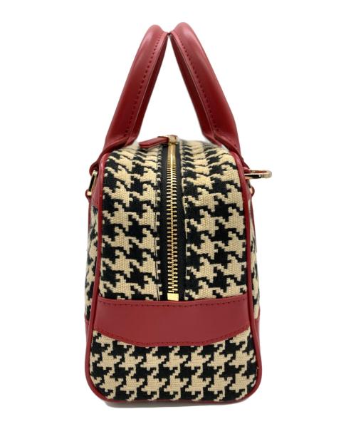 Samantha Thavasa（サマンサタバサ）Samantha Thavasa (サマンサタバサ) 2WAYバッグ レッド×ブラック×ベージュの古着・服飾アイテム