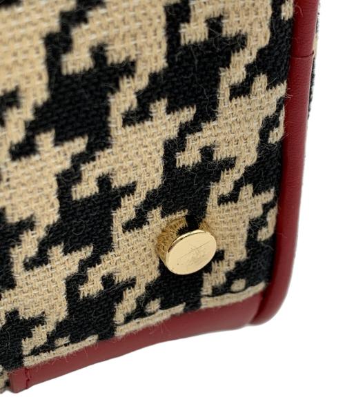 Samantha Thavasa（サマンサタバサ）Samantha Thavasa (サマンサタバサ) 2WAYバッグ レッド×ブラック×ベージュの古着・服飾アイテム