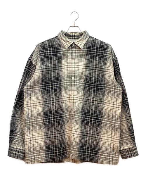 COOTIE PRODUCTIONS（クーティープロダクツ）COOTIE PRODUCTIONS (クーティープロダクツ) 長袖シャツ ホワイト サイズ:Lの古着・服飾アイテム