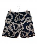 COOTIE PRODUCTIONSクーティープロダクツ）の古着「ハーフパンツ」｜ネイビー