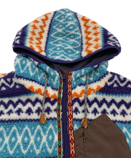 go slow caravan（ゴースローキャラバン）go slow caravan (ゴースローキャラバン) ボアジャケット ブルー サイズ:Lの古着・服飾アイテム