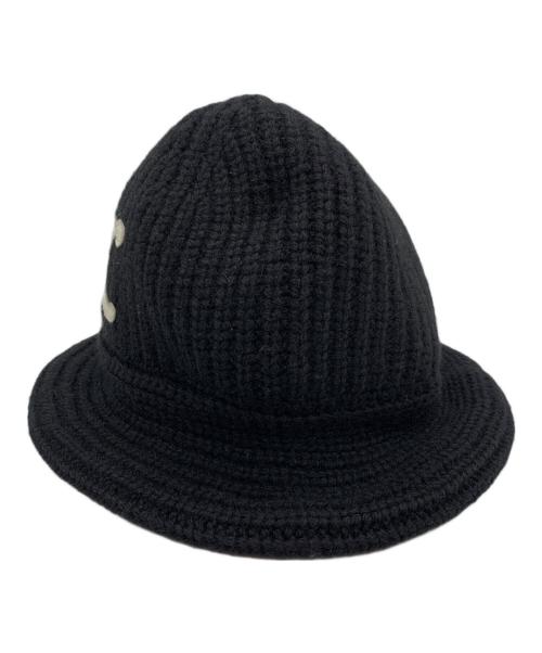 CELINE（セリーヌ）CELINE (セリーヌ) トリオンフ クロシェ バケットハット ブラック サイズ:TUの古着・服飾アイテム