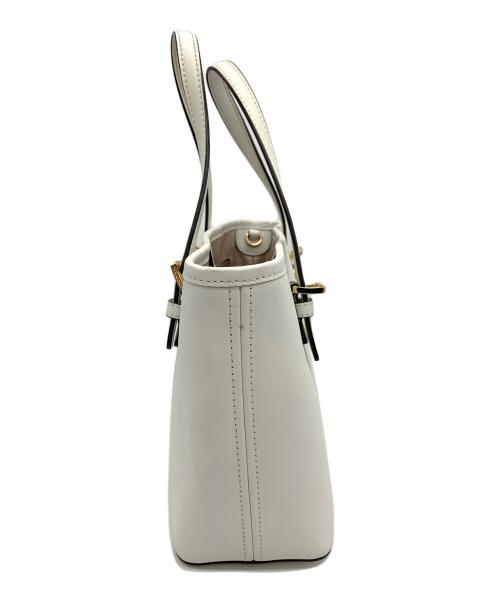 MICHAEL KORS（マイケル・コース）MICHAEL KORS (マイケル・コース) 2WAYバッグ ホワイトの古着・服飾アイテム