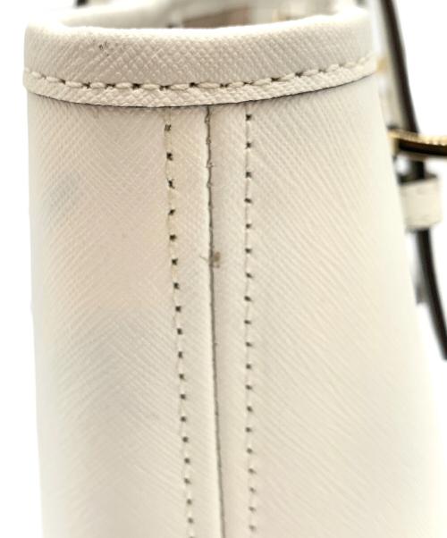 MICHAEL KORS（マイケル・コース）MICHAEL KORS (マイケル・コース) 2WAYバッグ ホワイトの古着・服飾アイテム