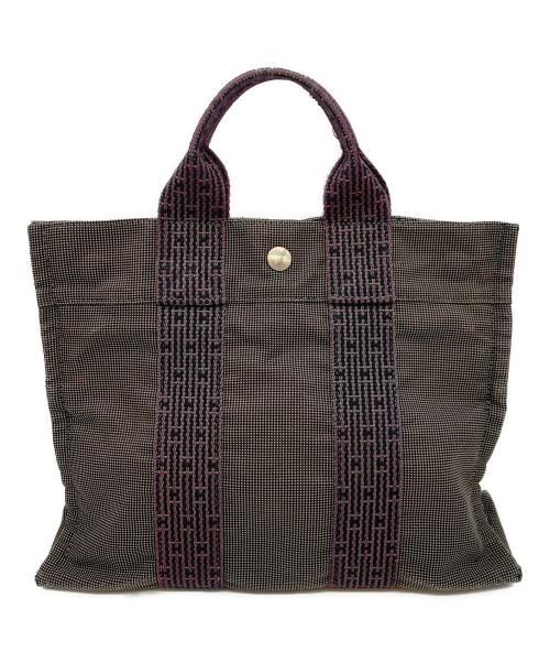HERMES（エルメス）HERMES (エルメス) ハンドバッグ エールライン グレーの古着・服飾アイテム