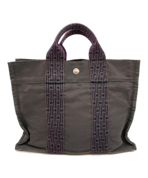 HERMES（エルメス）HERMES (エルメス) ハンドバッグ エールライン グレーの古着・服飾アイテム