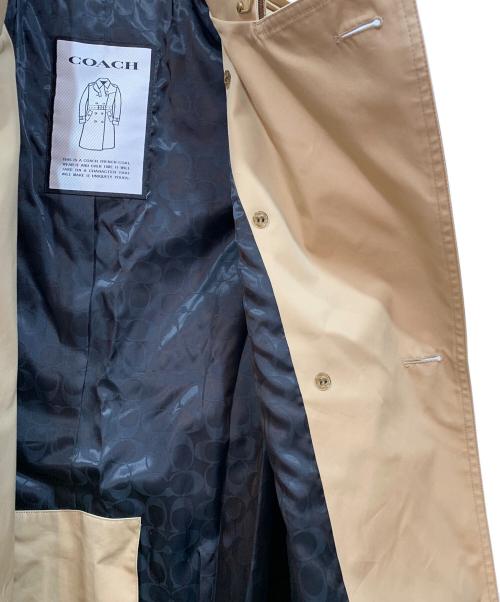 COACH（コーチ）COACH (コーチ) トレンチコート ベージュ サイズ:Sの古着・服飾アイテム