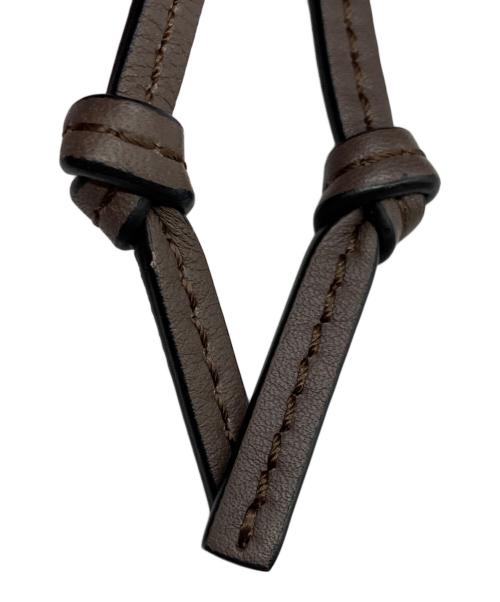 LOEWE（ロエベ）LOEWE (ロエベ) ハンモック ドローストリングス ミニ ベージュの古着・服飾アイテム