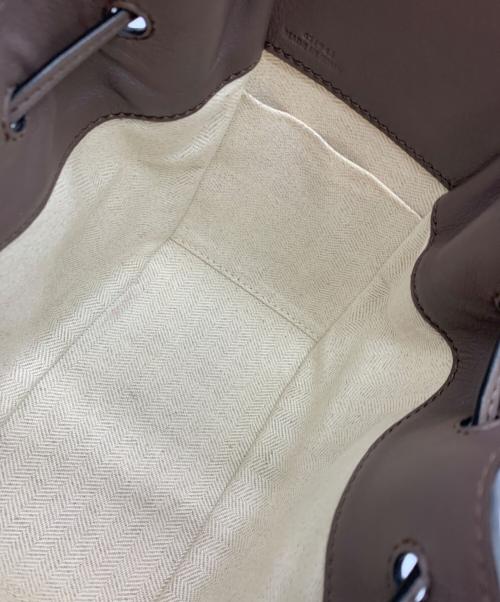 LOEWE（ロエベ）LOEWE (ロエベ) ハンモック ドローストリングス ミニ ベージュの古着・服飾アイテム