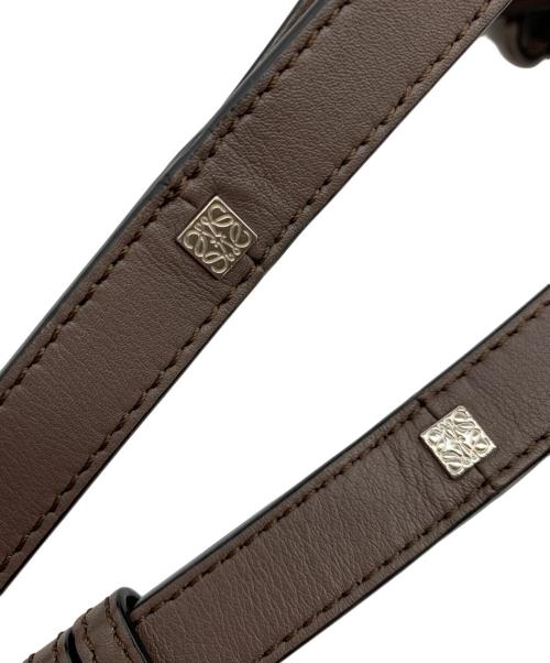 LOEWE（ロエベ）LOEWE (ロエベ) ハンモック ドローストリングス ミニ ベージュの古着・服飾アイテム