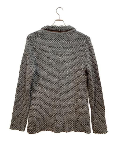 LARDINI（ラルディーニ）LARDINI (ラルディーニ) ニットジャケット グレー サイズ:4の古着・服飾アイテム