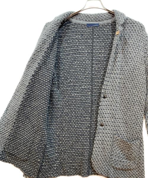 LARDINI（ラルディーニ）LARDINI (ラルディーニ) ニットジャケット グレー サイズ:4の古着・服飾アイテム