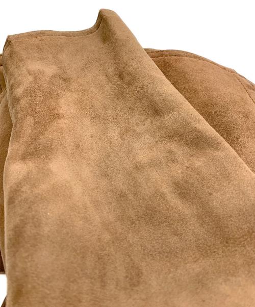 不明（フメイ）不明 (フメイ) ムートンコート ブラウン サイズ:38の古着・服飾アイテム