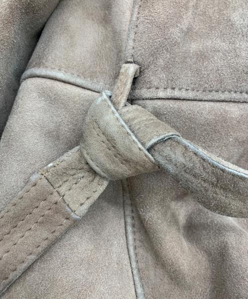 不明（フメイ）不明 (フメイ) ムートンコート ブラウン サイズ:38の古着・服飾アイテム