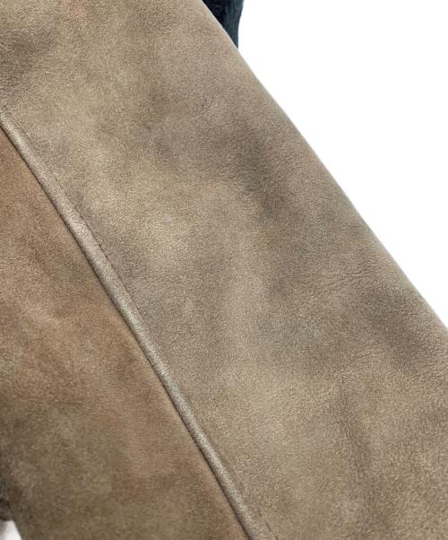 不明（フメイ）不明 (フメイ) ムートンコート ブラウン サイズ:38の古着・服飾アイテム