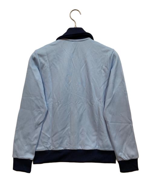 adidas（アディダス）adidas (アディダス) トラックジャケット スカイブルー×ネイビー サイズ:M 未使用品の古着・服飾アイテム
