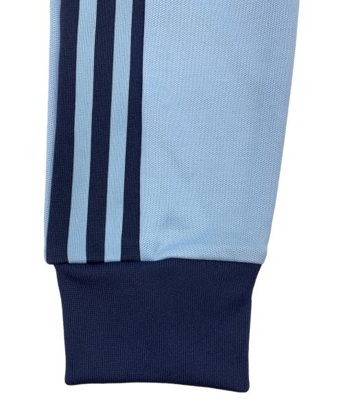 adidas（アディダス）adidas (アディダス) トラックジャケット スカイブルー×ネイビー サイズ:M 未使用品の古着・服飾アイテム