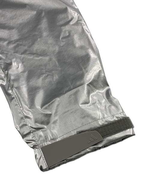 adidas（アディダス）adidas (アディダス) メタリック ウインドブレーカー シルバー サイズ:S 未使用品の古着・服飾アイテム