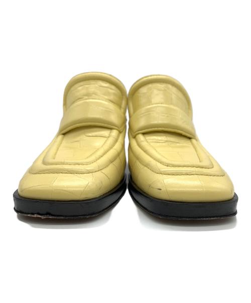 BOTTEGA VENETA（ボッテガベネタ）BOTTEGA VENETA (ボッテガベネタ) ミュール ベージュ×ブラック サイズ:36の古着・服飾アイテム