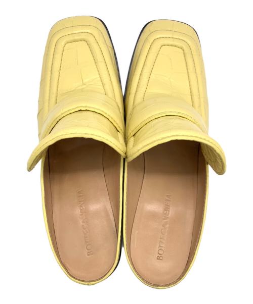 BOTTEGA VENETA（ボッテガベネタ）BOTTEGA VENETA (ボッテガベネタ) ミュール ベージュ×ブラック サイズ:36の古着・服飾アイテム