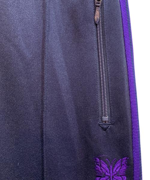 Needles（ニードルズ）Needles (ニードルズ) ブーツカットトラックパンツ ブラック×パープル サイズ:XSの古着・服飾アイテム