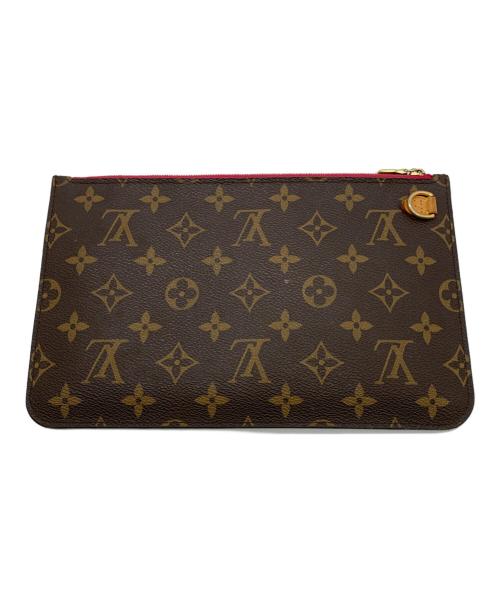 LOUIS VUITTON（ルイ ヴィトン）LOUIS VUITTON (ルイ ヴィトン) ネヴァーフル付属ポーチ ブラウンの古着・服飾アイテム