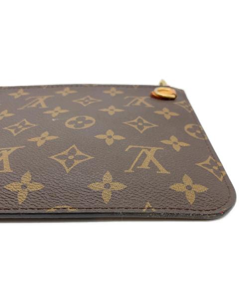 LOUIS VUITTON（ルイ ヴィトン）LOUIS VUITTON (ルイ ヴィトン) ネヴァーフル付属ポーチ ブラウンの古着・服飾アイテム