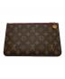 LOUIS VUITTON (ルイ ヴィトン) ネヴァーフル付属ポーチ ブラウン：13000円