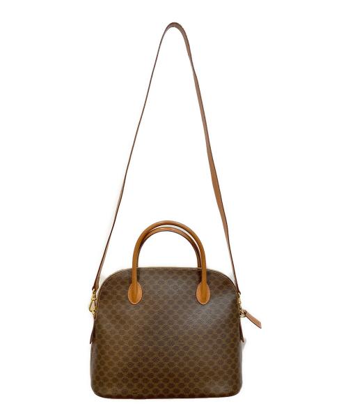 CELINE（セリーヌ）CELINE (セリーヌ) 2WAYショルダーバッグ ブラウンの古着・服飾アイテム