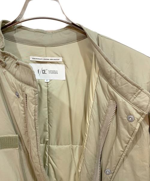 F/CE.（エフシーイー）F/CE. (エフシーイー) 中綿ジャケット アイボリー サイズ:Sの古着・服飾アイテム