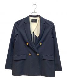green label relaxing（グリーンレーベルリラクシング）の古着「紺ブレザー」｜ネイビー