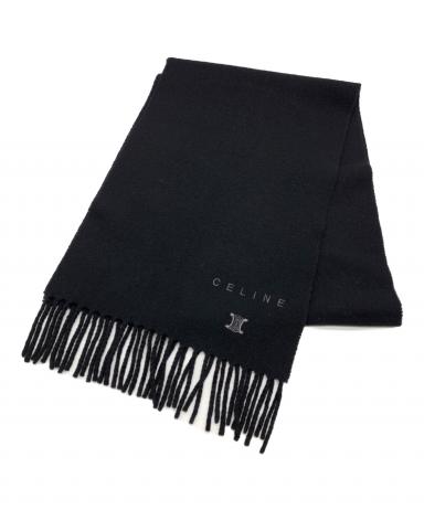 中古・古着通販】CELINE (セリーヌ) マフラー ブラック｜ブランド