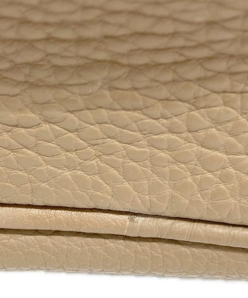 PELLE MORBIDA（ペッレモルビダ）PELLE MORBIDA (ペッレモルビダ) クラッチバッグ ベージュの古着・服飾アイテム