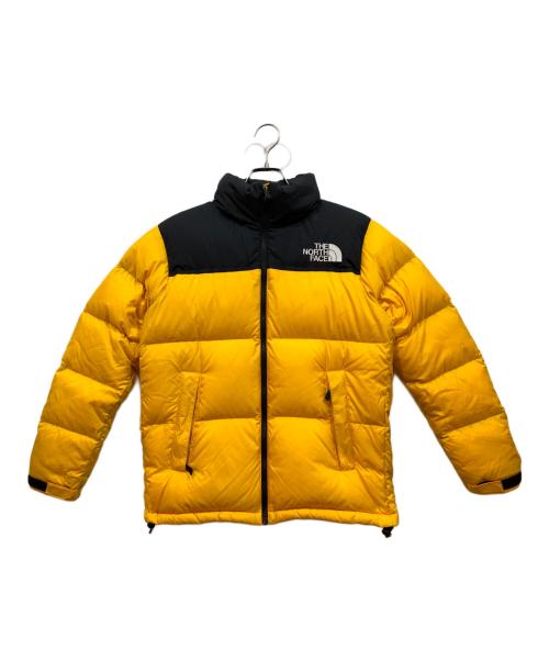 THE NORTH FACE（ザ ノース フェイス）THE NORTH FACE (ザ ノース フェイス) ヌプシジャケット イエロー×ブラック サイズ:Sの古着・服飾アイテム