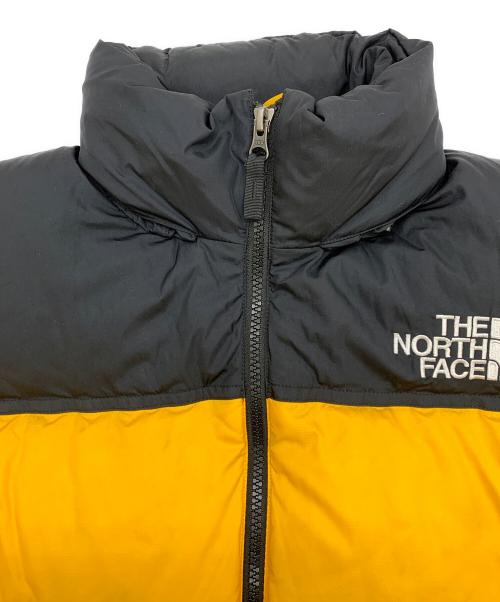 THE NORTH FACE（ザ ノース フェイス）THE NORTH FACE (ザ ノース フェイス) ヌプシジャケット イエロー×ブラック サイズ:Sの古着・服飾アイテム