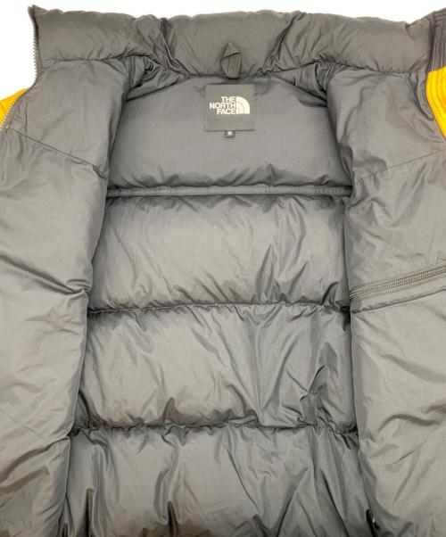 THE NORTH FACE（ザ ノース フェイス）THE NORTH FACE (ザ ノース フェイス) ヌプシジャケット イエロー×ブラック サイズ:Sの古着・服飾アイテム
