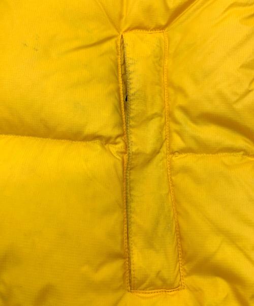 THE NORTH FACE（ザ ノース フェイス）THE NORTH FACE (ザ ノース フェイス) ヌプシジャケット イエロー×ブラック サイズ:Sの古着・服飾アイテム