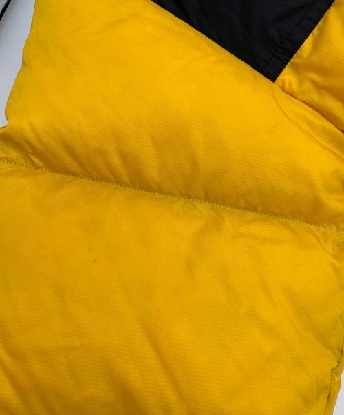 THE NORTH FACE（ザ ノース フェイス）THE NORTH FACE (ザ ノース フェイス) ヌプシジャケット イエロー×ブラック サイズ:Sの古着・服飾アイテム