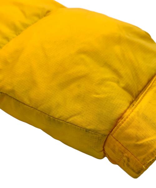 THE NORTH FACE（ザ ノース フェイス）THE NORTH FACE (ザ ノース フェイス) ヌプシジャケット イエロー×ブラック サイズ:Sの古着・服飾アイテム