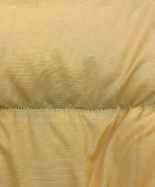 THE NORTH FACE（ザ ノース フェイス）THE NORTH FACE (ザ ノース フェイス) ヌプシジャケット イエロー×ブラック サイズ:Sの古着・服飾アイテム