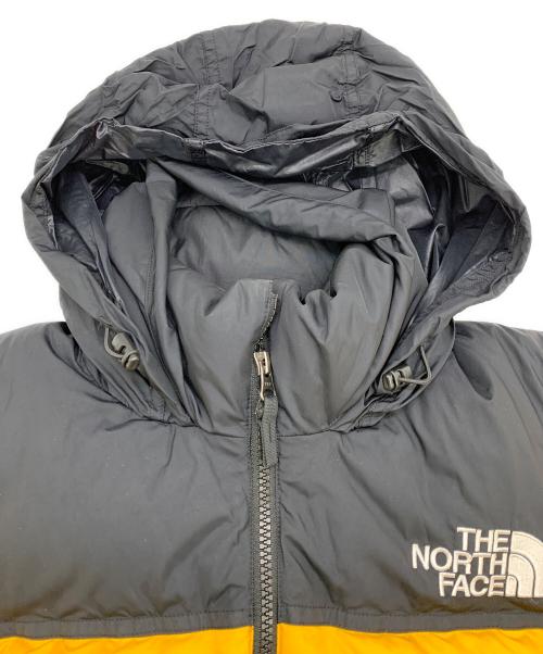 THE NORTH FACE（ザ ノース フェイス）THE NORTH FACE (ザ ノース フェイス) ヌプシジャケット イエロー×ブラック サイズ:Sの古着・服飾アイテム
