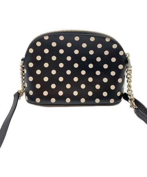 Kate Spade（ケイトスペード）Kate Spade (ケイトスペード) Disney (ディズニー) ショルダーバッグ ブラック×ベージュの古着・服飾アイテム