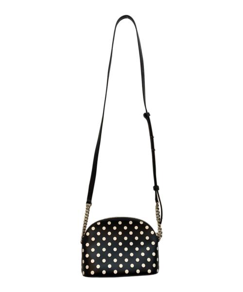 Kate Spade（ケイトスペード）Kate Spade (ケイトスペード) Disney (ディズニー) ショルダーバッグ ブラック×ベージュの古着・服飾アイテム